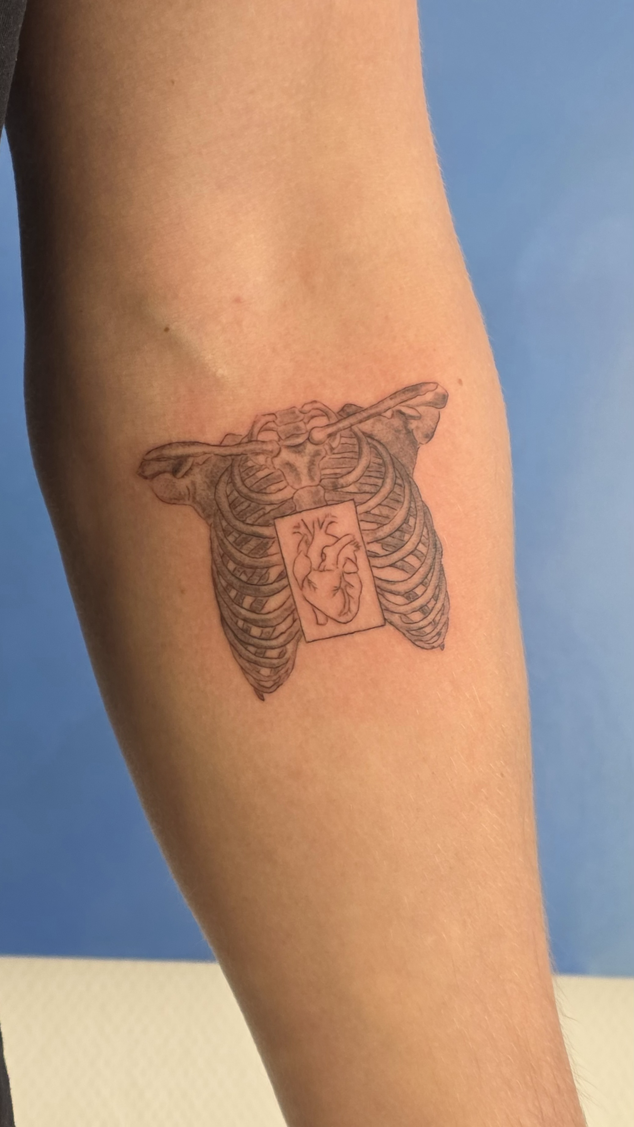 Fineline und Micro Realism Tattoos von Charlotte